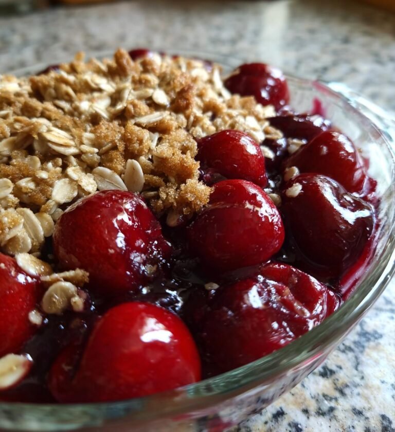 Kersen Crumble (juli versie)