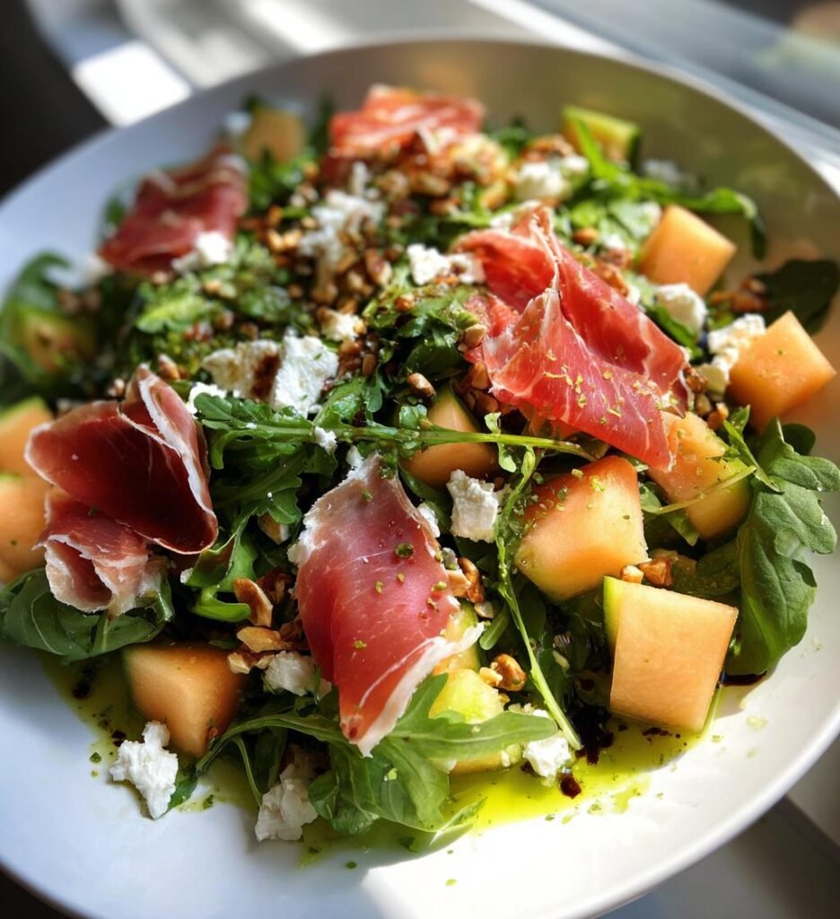 Meloen Prosciutto Salade