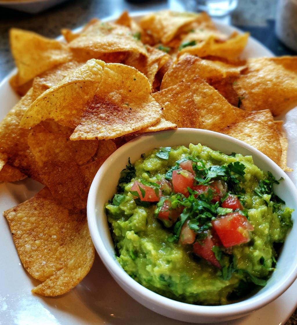 Tortilla Chips Guacamole