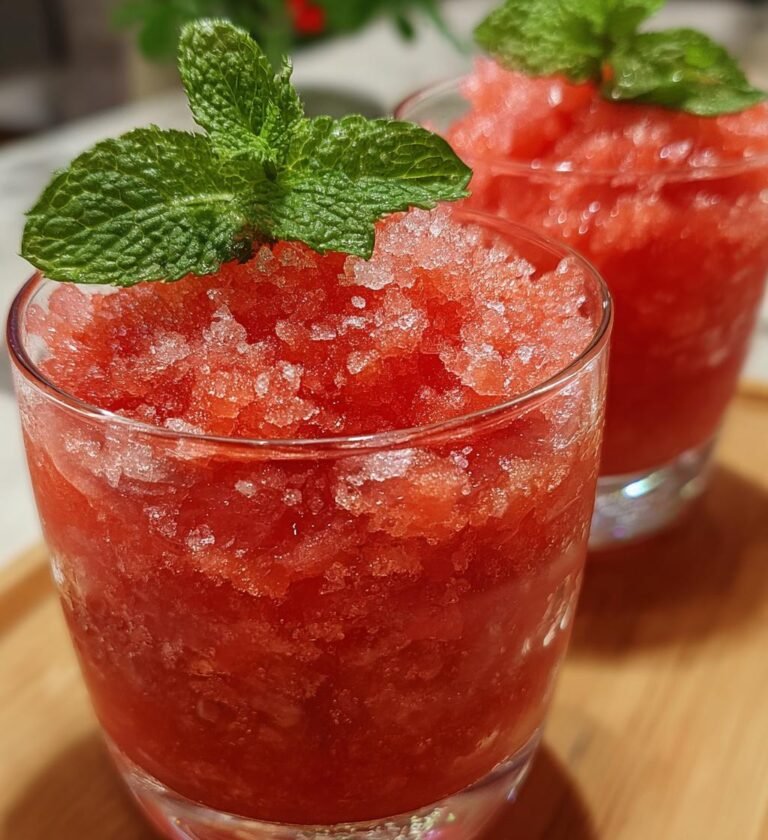 Watermeloen Granita
