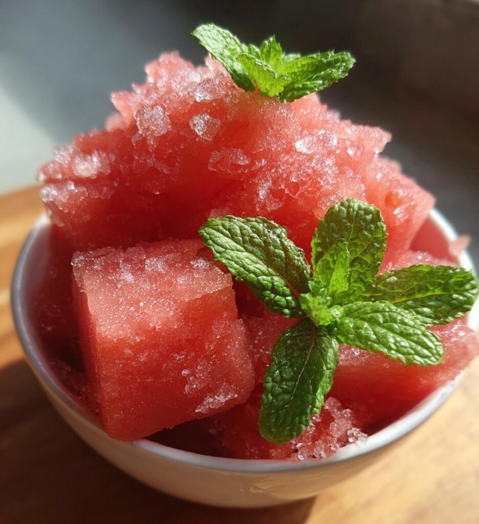 Watermeloen Sorbet
